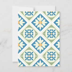 Andalusische Tegels 13 Briefkaart