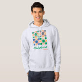 Andalusische Tegels 4 Hoodie (Voorkant volledig)