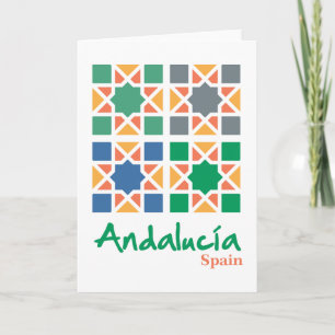 Andalusische Tegels 4 Kaart