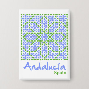 Andalusische Tegels 7 Button