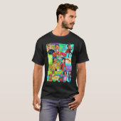 Andaz apna apna doodle t-shirt (Voorkant volledig)