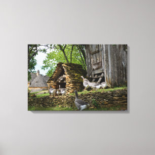 Ander boerderij canvas afdruk