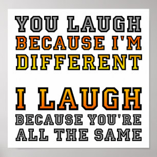 Ander Laugh Funny Poster
