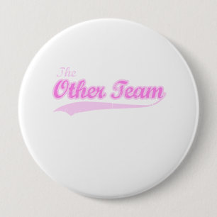 Ander team roze ronde button 4,0 cm