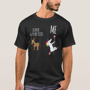 Andere 40-jarigen vs ik, paard vs eenhoorn, 40e b t-shirt