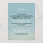 Andere bruiloft details informatiekaartje (Voorkant)