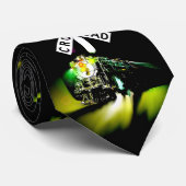 Andere Design van spoorwegen Stropdas (Opgerold)