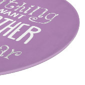 Andere kant van de angst snijplank (Hoek)