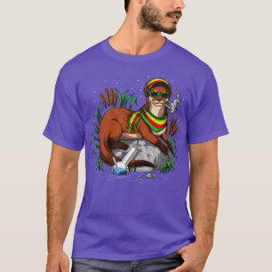 Andere rokende wiet t-shirt
