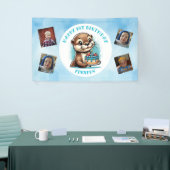Andere Theme Boy's Eerste Verjaardag Gepersonalise Spandoek (Beurs)
