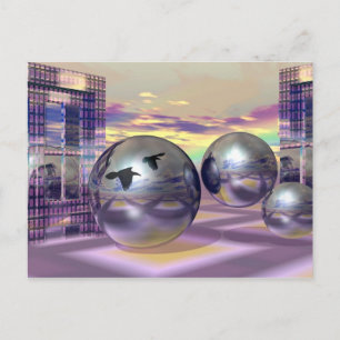 Andere werelden briefkaart