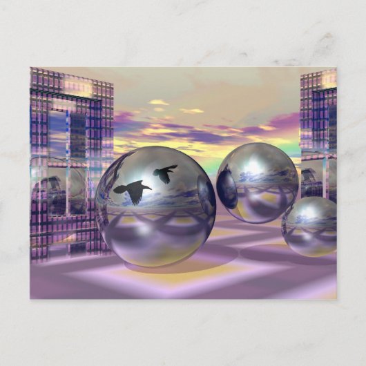 Andere werelden briefkaart (Voorkant)