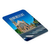 Anderlecht België Photo Vintage Magneet (Rechterzijde)