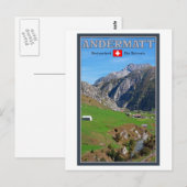 Andermatt Briefkaart (Voorkant / Achterkant)