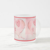 Anders Artistry* JE T'AIME* Mug à café à deux tons (Devant droit)