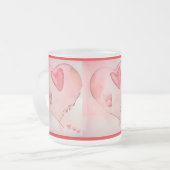 Anders Artistry* JE T'AIME* Mug à café à deux tons (Devant gauche)