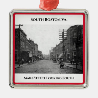 Anders Artistry*Main Street 1900*South Boston,VA. Metalen Ornament
