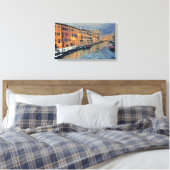 Anders Artistry* Snowfall in Venetië2* Canvas Afdruk (Insitu (Slaapkamer))