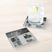 Anders Artistry, South Boston, VA. Glazen Onderzetter (Schuin)