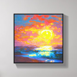 Anders Artistry * Sun Rising* Canvas Afdruk