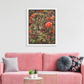 Anders Artistry *Swirls * Canvas Afdruk (Insitu (Woonkamer))