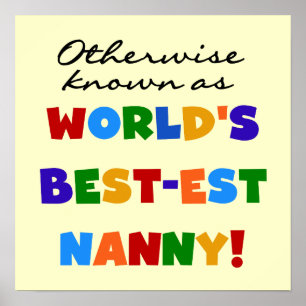 Anders Bekend als best-est nanny Gifts Poster