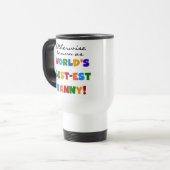 Anders Bekend als best-est nanny Gifts Reisbeker (Voorkant links)