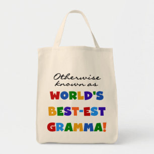 Anders Bekend als best-st Gramma T-shirts Tote Bag
