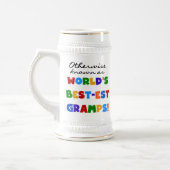 Anders Bekend als Beste Gramps Bierpul (Links)