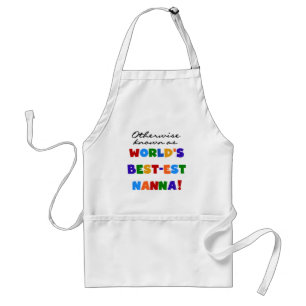 Anders Bekend als Beste Nanna Gifts Standaard Schort