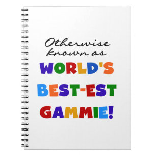 Anders bekende beste gammie geschenken notitieboek