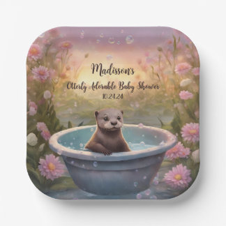 Anders dan Schattig Baby shower Papieren Bordje