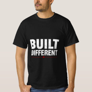 Anders Gebouwde Gym Motivatie T-shirt Fitness Mi