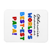 Anders gekend beste papieren overhemden en cadeaus magneet (Horizontaal)