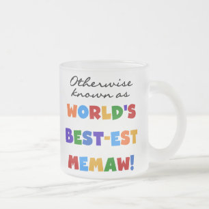 Anders genoemd geworden best-est-Beste Memaw van Matglas Koffiemok