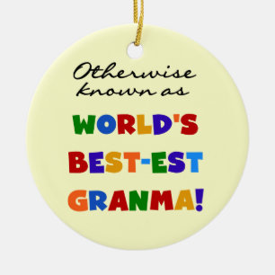 Anders Genoemd geworden Giften van Granma van het Keramisch Ornament