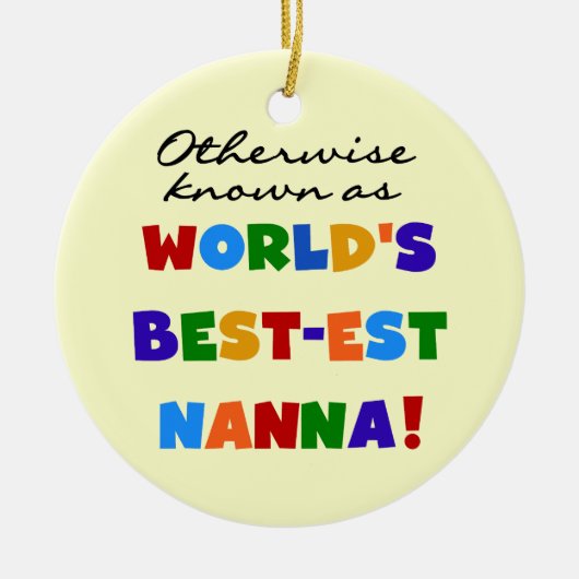 Anders Genoemd geworden Giften van Nanna van het Keramisch Ornament (Voorkant)