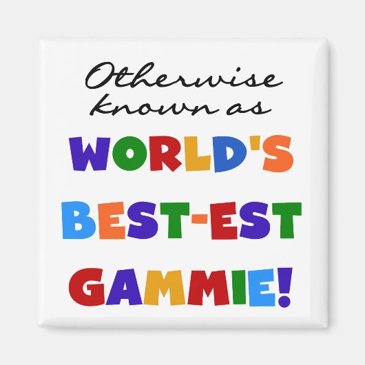 Anders Genoemd geworden T-shirts van Gammie van he Magneet (Voorkant)