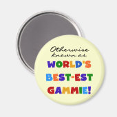 Anders Genoemd geworden T-shirts van Gammie van Magneet (Voorkant / Achterkant)