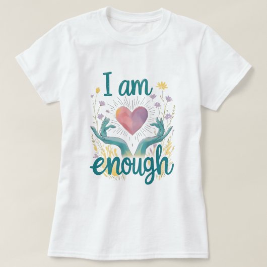 Anders in plaats van minder – Empowerment T-shirt (Design voorkant)