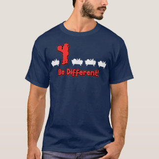 anders is Christkind een andere grappige kerstman T-shirt