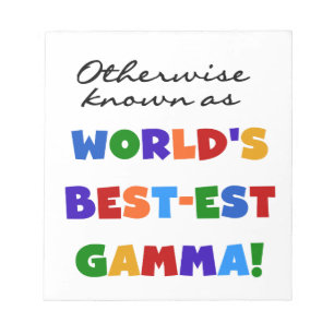 Anders Ken Best-Best Gamma Gifts Notitieblok