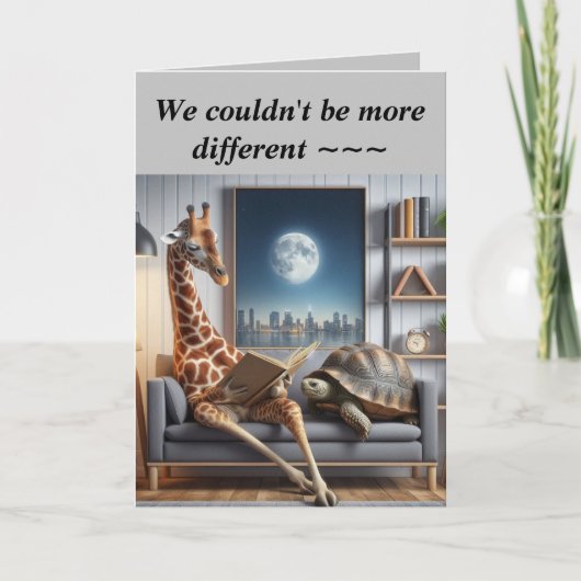 ANDERS, MAAR ~ JUBILEUM KAART (Voorkant)