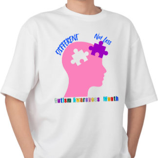Anders niet minder - Autisme Bewustzijn T-shirt