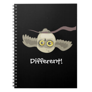 Anders! Ondersteboven Owl!~notitieboek Notitieboek