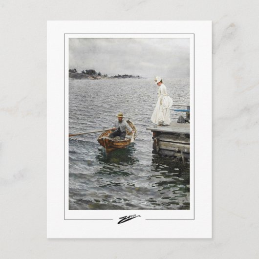 Anders Zorn #128 - Carte postale d'art fin (Devant)