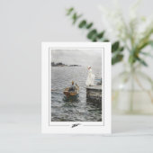 Anders Zorn #128 - Kunstmatig Briefkaart (Staand voorkant)