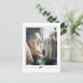 Anders Zorn #12 - Carte postale d'art fin (Debout devant)