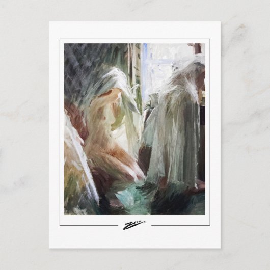 Anders Zorn #12 - Carte postale d'art fin (Devant)