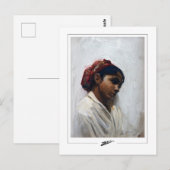 Anders Zorn #135 - Carte postale d'art fin (Devant / Derrière)